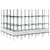 Produktbild 5 för Odlingslåda med spaljé vit 200x160x142,5 cm PP
