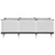 Produktbild 3 för Odlingslåda med hjul vit 150x80x54 cm PP