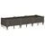 Produktbild 5 för Odlingslåda med piggar brun 125x40x28,5 cm PP