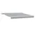Produktbild 2 för Markis manuellt infällbar antracit&vit 300x250 cm