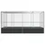 Produktbild 3 för Voljär med utbyggnad silver 418x207x212 cm stål