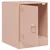 Produktbild 7 för Sängskåp rosa 34,5x39x44 cm stål