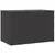 Produktbild 9 för TV-skåp 2 st svart 67x39x44 cm stål
