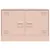 Produktbild 5 för TV-skåp rosa 67x39x44 cm stål