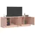 Produktbild 3 för TV-skåp 2 st rosa 67x39x44 cm stål