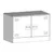 Produktbild 11 för TV-skåp 2 st rosa 67x39x44 cm stål