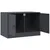 Produktbild 7 för TV-skåp 2 st antracit 67x39x44 cm stål