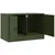 Produktbild 7 för TV-skåp 2 st olivgrön 67x39x44 cm stål