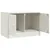 Produktbild 7 för TV-skåp 2 st vit 67x39x44 cm stål