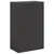 Produktbild 9 för Skänk svart 67x39x107 cm stål
