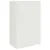 Produktbild 9 för Skänk vit 67x39x107 cm stål