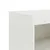Produktbild 10 för Skänk vit 67x39x107 cm stål