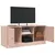 Produktbild 5 för TV-skåp rosa 99x39x44 cm stål