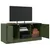 Produktbild 5 för TV-skåp olivgrön 99x39x44 cm stål
