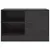 Produktbild 6 för TV-skåp svart 67x39x44 cm stål