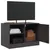 Produktbild 4 för TV-skåp 2 st svart 67x39x44 cm stål