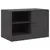 Produktbild 6 för TV-skåp 2 st svart 67x39x44 cm stål