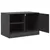 Produktbild 7 för TV-skåp 2 st svart 67x39x44 cm stål