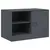 Produktbild 6 för TV-skåp 2 st antracit 67x39x44 cm stål