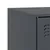 Produktbild 11 för TV-skåp 2 st antracit 67x39x44 cm stål
