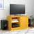 Produktbild 3 för TV-skåp senapsgul 67x39x44 cm stål
