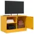 Produktbild 4 för TV-skåp 2 st senapsgul 67x39x44 cm stål