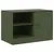 Produktbild 6 för TV-skåp 2 st olivgrön 67x39x44 cm stål