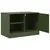 Produktbild 7 för TV-skåp 2 st olivgrön 67x39x44 cm stål