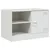Produktbild 6 för TV-skåp 2 st vit 67x39x44 cm stål