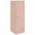 Produktbild 2 för Skåp rosa 34,5x39x107 cm stål