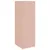 Produktbild 9 för Skåp rosa 34,5x39x107 cm stål