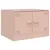 Produktbild 2 för Soffbord rosa 67x50x44 cm stål