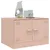 Produktbild 4 för Soffbord rosa 67x50x44 cm stål