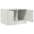 Produktbild 7 för Soffbord vit 67x50x44 cm stål