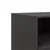 Produktbild 10 för TV-skåp svart 99x39x44 cm stål