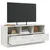 Produktbild 5 för TV-skåp vit 99x39x44 cm stål