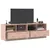 Produktbild 4 för TV-skåp 2 st rosa 67x39x44 cm stål