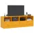 Produktbild 3 för TV-skåp 2 st senapsgul 67x39x44 cm stål