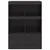 Produktbild 6 för Högskåp svart 67x39x95 cm stål