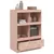 Produktbild 5 för Högskåp rosa 67x39x95 cm stål