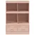 Produktbild 6 för Högskåp rosa 67x39x95 cm stål