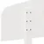 Produktbild 7 för Huvudgavel vit 135 cm massiv furu