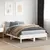 Produktbild 3 för Sängram med huvudgavel vit 140x200 cm massiv furu