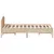 Produktbild 5 för Sängram med huvudgavel 140x190 cm massiv furu