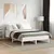 Produktbild 3 för Sängram med huvudgavel vit 140x190 cm massiv furu