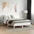 Produktbild 3 för Sängram med huvudgavel vit 135x190 cm massiv furu