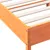 Produktbild 7 för Sängram med huvudgavel vaxbrun 90x190 cm massiv furu