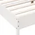 Produktbild 7 för Sängram vit 200x200 cm massiv furu