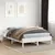 Produktbild 3 för Sängram vit 150x200 cm massiv furu