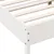 Produktbild 7 för Sängram vit 150x200 cm massiv furu